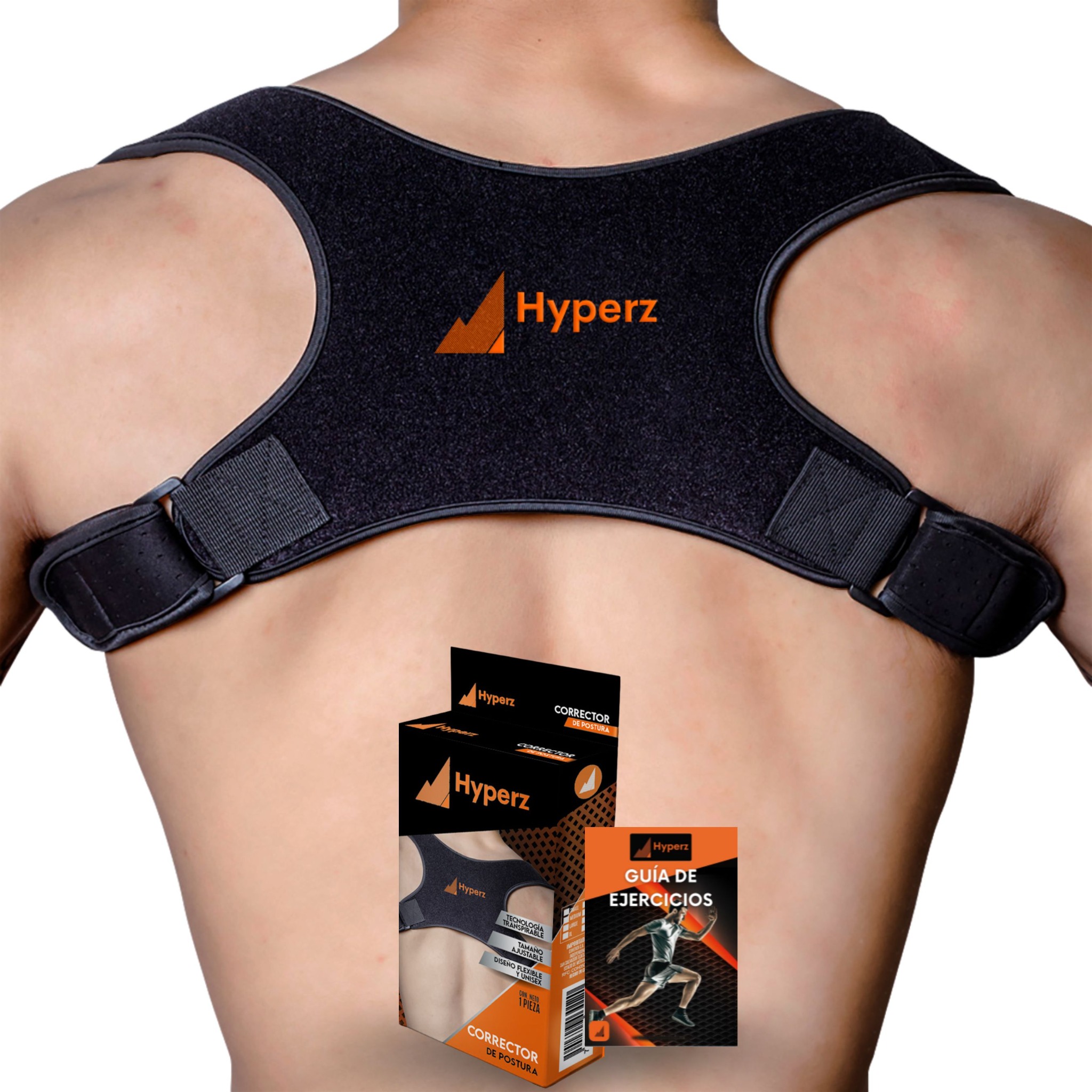 Corrector de Postura Ajustable Hyperz